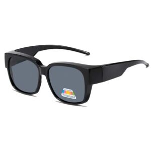 Solbeskyttelse Solbriller Udvendige Briller Polariseret Sort sort black