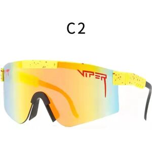 Lunettes de soleil colorées polarisées UV400 de la serie C (C02)