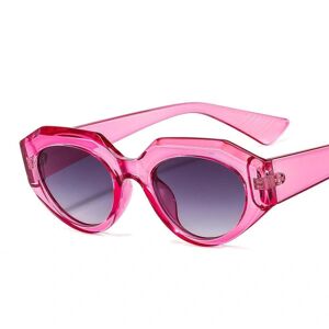 b behover. Retro solbriller kvinder dette års hotteste trend lyserød Pink one size