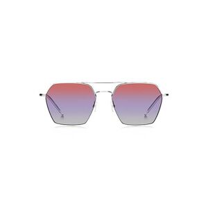 Boss Double-bridge sunglasses with multicoloured lenses