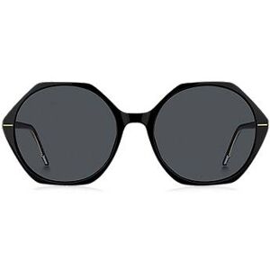 Boss Black-acetate sunglasses with angular frames