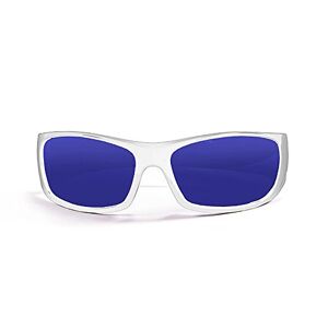 OCEAN SUNGLASSES Bermuda lunettes de soleil polarisÃBlackrolles Monture : Blanc LaquÃBlackroll Verres : Revo Bleu (3401.2)