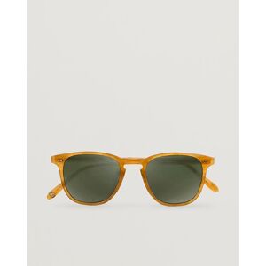 Garrett Leight Brooks 47 Sunglasses Butterscotch/Green Polarized men One size Gul,Brun