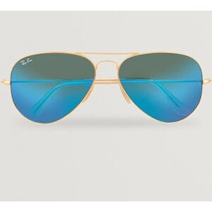 Ray-Ban 0RB3025 Sunglasses Mirror Blue men One size Blå