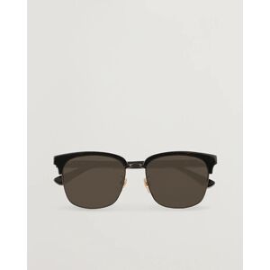 Gucci GG0382S Sunglasses Black/Grey men One size Sort,Grå