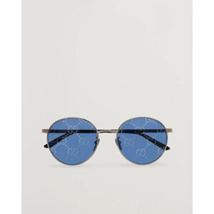 Gucci GG0944SA Sunglasses Silver/Blue men One size Blå