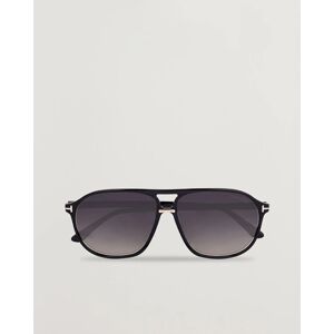Tom Ford Bruce Sunglasses Shiny Black/Gradient Smoke men One size Sort