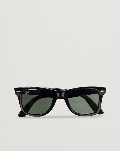 Ray-Ban Original Wayfarer Sunglasses Black/Crystal Green men One size Sort