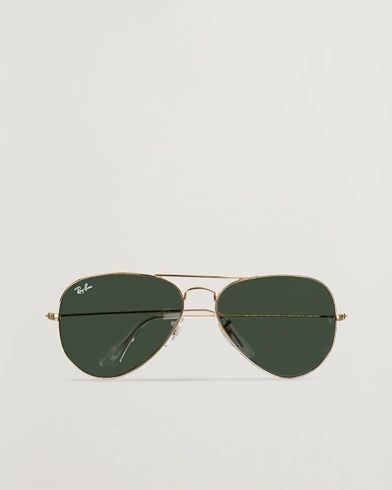 Ray-Ban Aviator Large Metal Sunglasses Arista/Grey Green men One size Guld