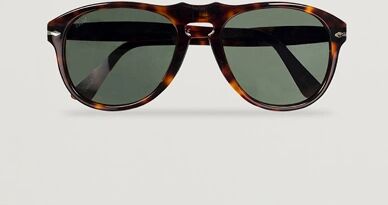 Persol PO0649 Sunglasses Havana/Crystal Green men One size Brun