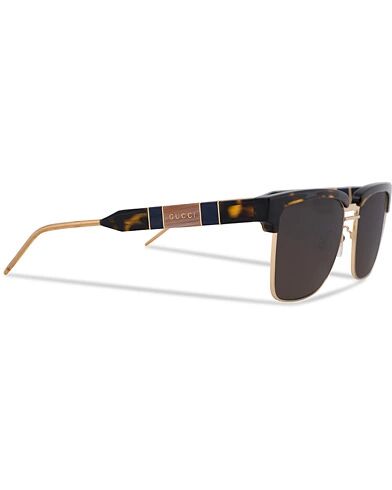 Gucci GG0603S Sunglasses Havana/Brown men One size Brun