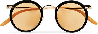 Gucci GG0674S Sunglasses Yellow men One size Gul,Sort