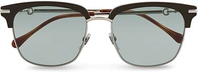 Gucci GG0918S Sunglasses Silver/Blue men One size Brun