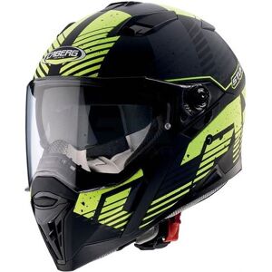 CABERG Stunt Blizzard Mate/ Fluor Con Gafas