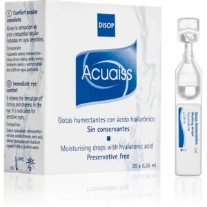 DISOP Acuaiss Gotas Humectantes C/ Ac Hialuronico 20x0,35ml