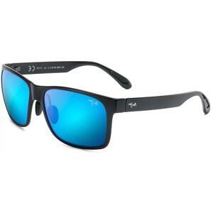 Maui jim Maui-Jim-Red-Sands/s B432-2m*3p Matte Black(blue Hawaii 59*17 Gafas De Sol Negro