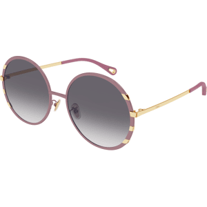 Chloé Chloe-0144s/s 004 Violet/gold(grey 58*19 Gafas De Sol Dorado   Violeta