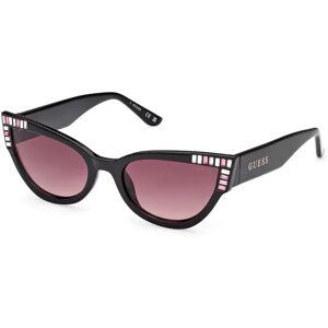 Guess-7901/s 01t Shiny Black  (gradient Bordeaux 54*19 Gafas De Sol Negro