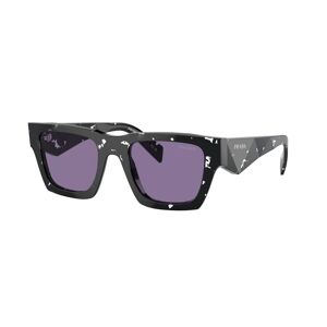 Prada-A06s/s 15o50b Tortoise Black Crystal(violet Mirror Internal Silver 50*21 Gafas De Sol Negro   Transparente