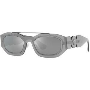 Versace Ve 2235 10016g Gafas De Sol Gris Transparente Y Plateado