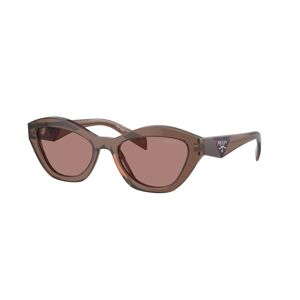 Prada-A02s/s 17o60b Brown Transparent 52*19 Gafas De Sol Marrón Transparente