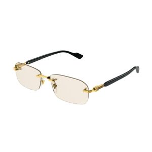 Gucci-1221s/s 005 Gold/black/yellow 56*16 Gafas De Sol Dorado