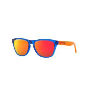 Oakley-Junior-Frogskins-Xxs-9009 900906 Crystal Blue(prizm Ruby 48*15 Gafas De Sol Azul-Naranja