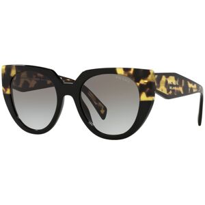 Prada-14ws/s 3890a7 Black/medium Tortoise(grey Gradient 52*20 Gafas De Sol Negro   Havana