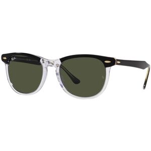 Rayban Rb-2398 129431 Black On Transparent(green 53*21 Gafas De Sol Negro trasparente