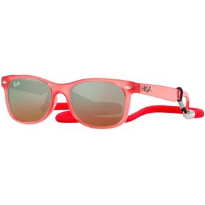 Rayban Rj-9052s 7145a8 Opal Red(brown Mirror Red Grad Silver 47*15 Gafas De Sol Rojo