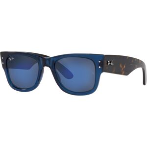 Rayban Mega Wayfarer Rb 0840s 6638o4 Gafas De Sol Azul