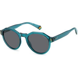 Polaroid-6207/s Zi9 Teal 52*21 Gafas De Sol Azul