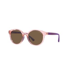 Giorgio Armani Emporio-Kids-4185/s 554473 Transparent Pink(dark Brown 47*18 Gafas De Sol Rosa
