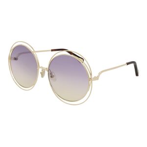 Chloé Chloe Ch 0045s 002 Gafas De Sol Dorado