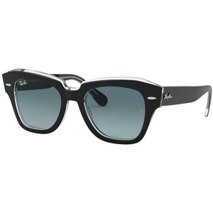 Rayban Rb-2186 12943m Black On Trasparent(blue Gradient Grey 52*20 Gafas De Sol Negro   Transparente