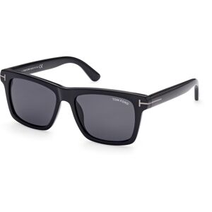 Tom ford Tomford-0906-N/s 01a Shiny Black  (smoke 56*17 Gafas De Sol Negro