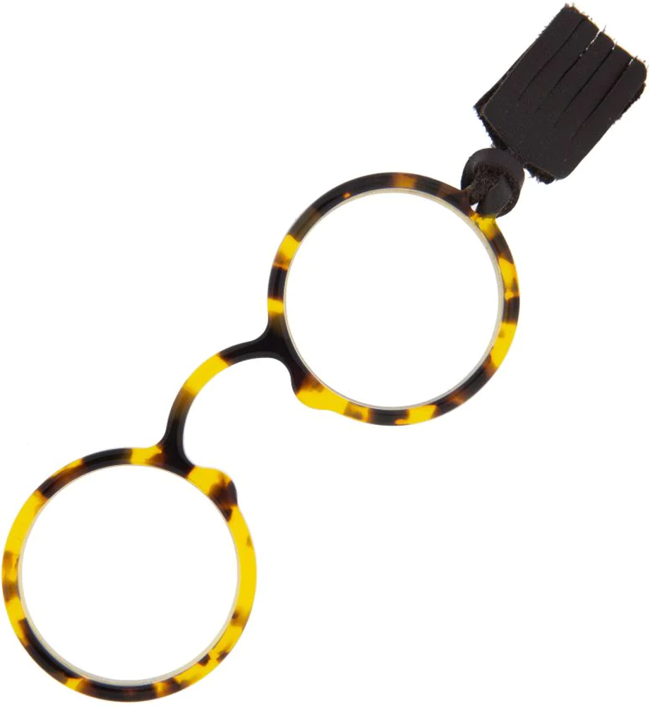 Flippan'Look Gafas redondas Carey Lorgnette 1&nbsp;un. Tortoisell +2.00