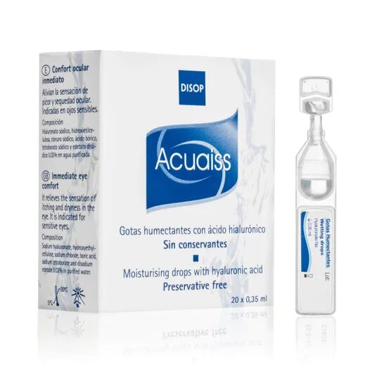 DISOP Acuaiss Gotas Humectantes C/ Ac Hialuronico 20x0,35ml