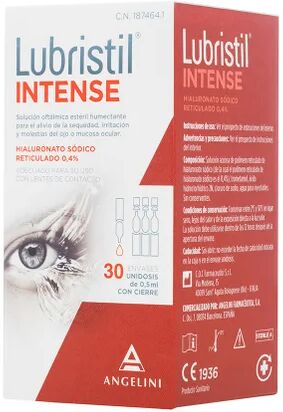 ANGELINI Lubristil Intense Unidosis 30uds