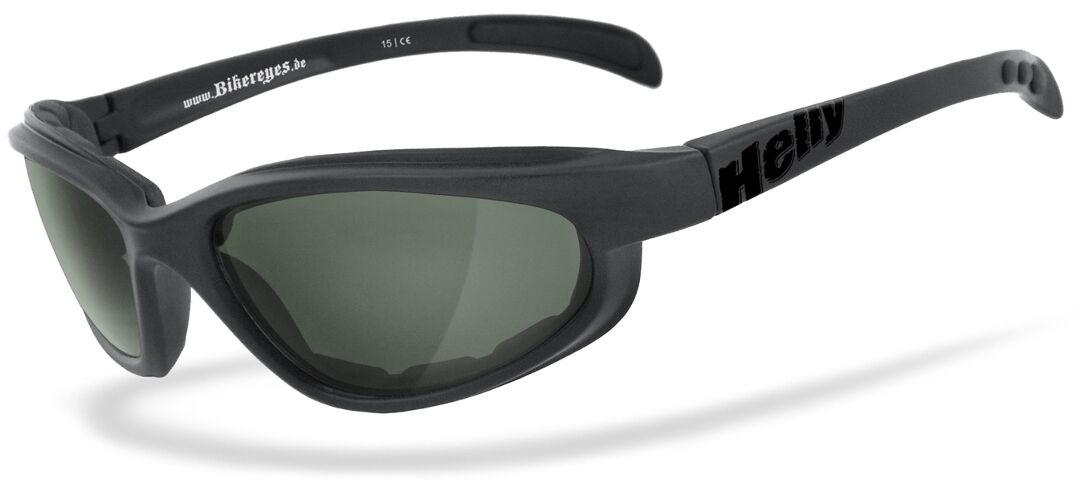 Helly Bikereyes Thunder 2 Polarized Gafas de sol - Negro Gris (un tamaño)