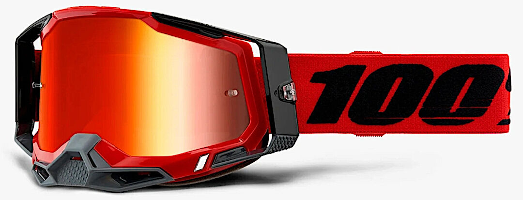 100% Racecraft II Essential Gafas de motocross - Rojo