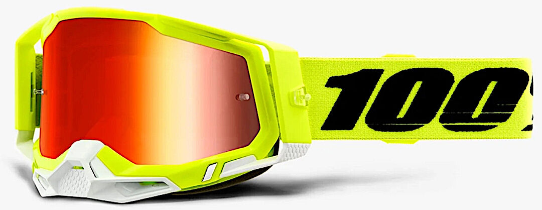 100% Racecraft II Essential Gafas de motocross - Amarillo