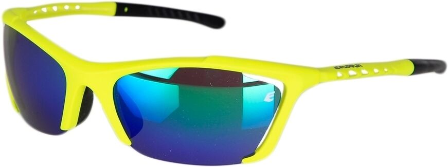 Eassun Gafas ciclismo track. montura amarilla fluor/lente verde revo.