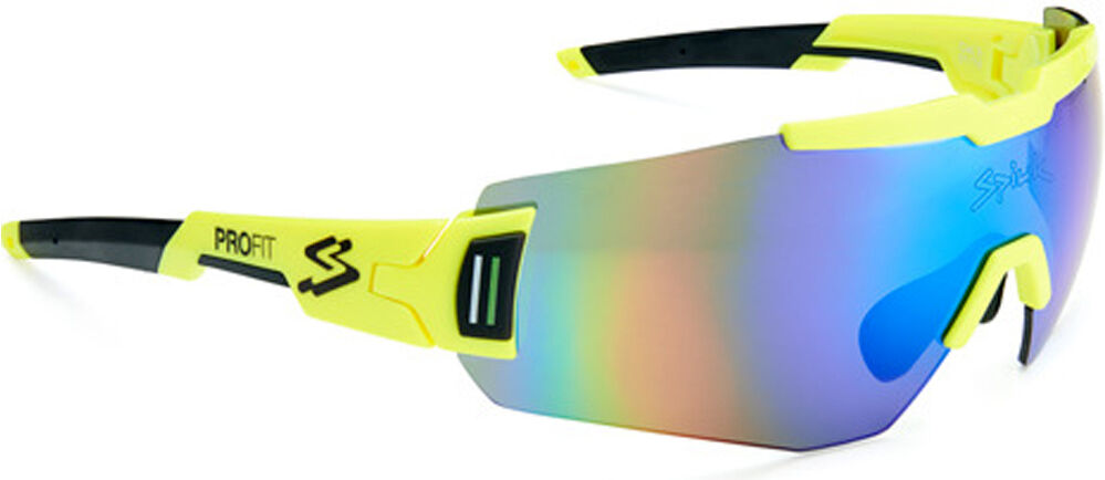 Spiuk profit amarillo fluor espejo verde gafas ciclismo Amarillo (UNICA)