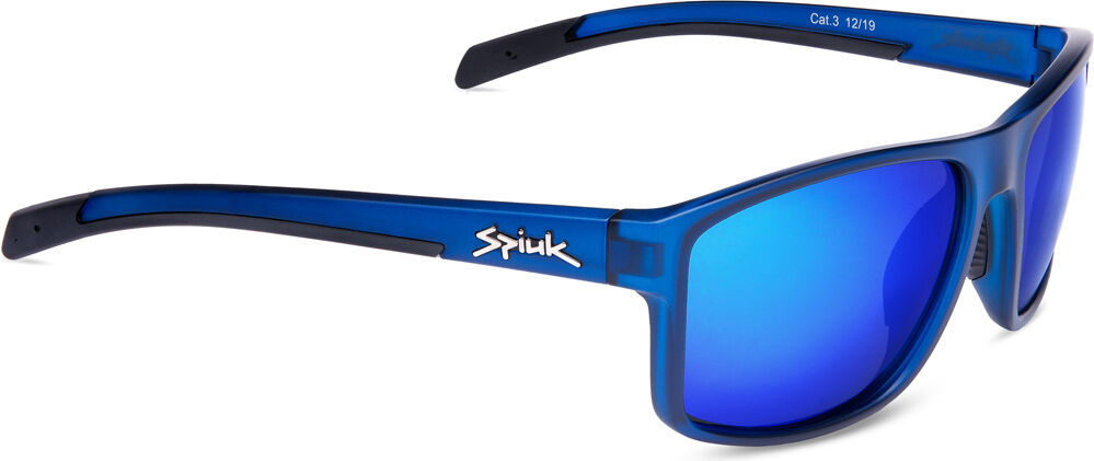 Spiuk Gafas ciclismo bakio lente espejo azul