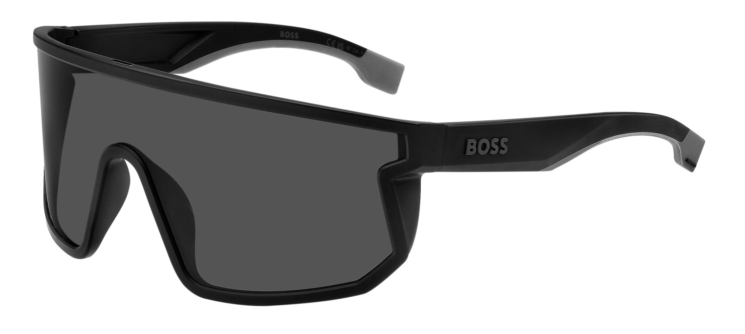 Boss 1499/s O6w*z8 Matte Black Grey(grey Hight Contrast 99*1 Gafas De Sol Negro