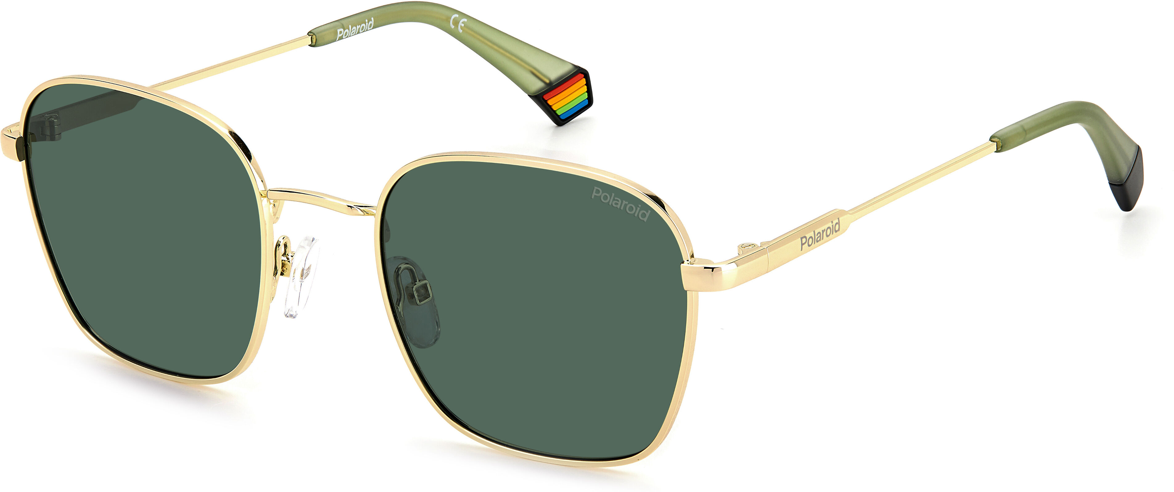 Polaroid-6170/s J5g*uc Gold(green Polarized 53*21 Gafas De Sol Dorado