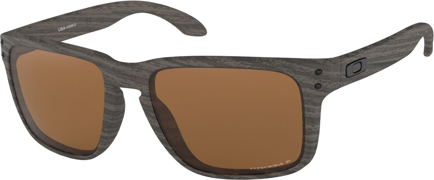 Oakley-Holbrook-Xl-9417 941706 Woodgrain 59*18 Gafas De Sol Marron