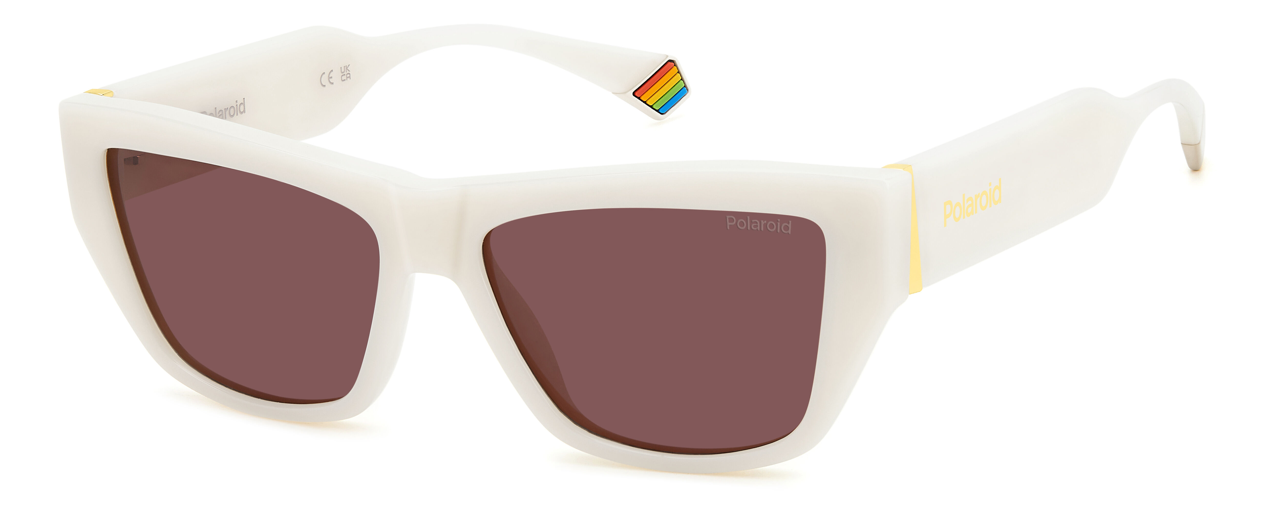 Polaroid-6210/s/x Vk6 White 55*16 Gafas De Sol Blanco