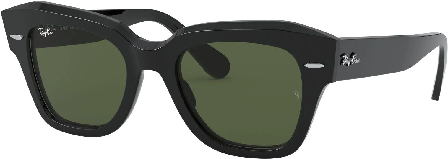 Rayban Rb-2186 901/31 Black(green 52*20 Gafas De Sol Negro